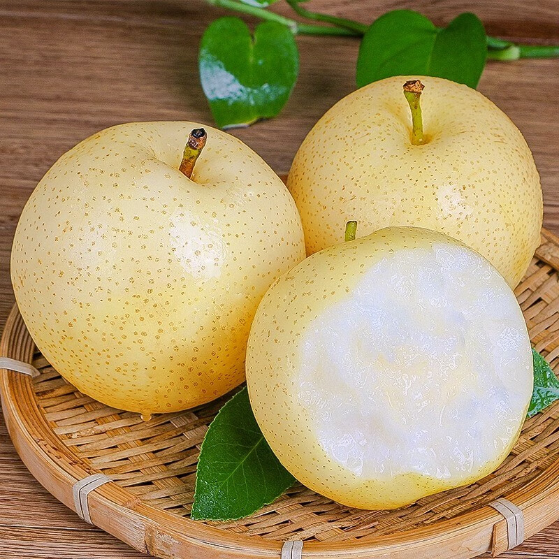 御农府 皇冠梨（白皮）3-9斤装（单果/250g）普通箱 产地直发