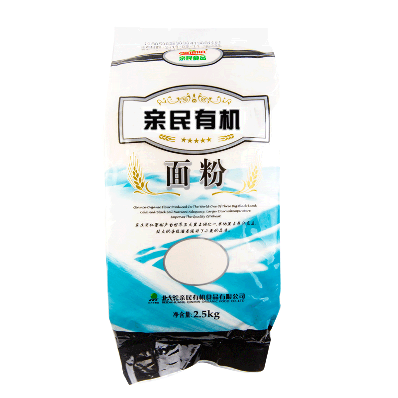 亲民有机面粉2.5kg