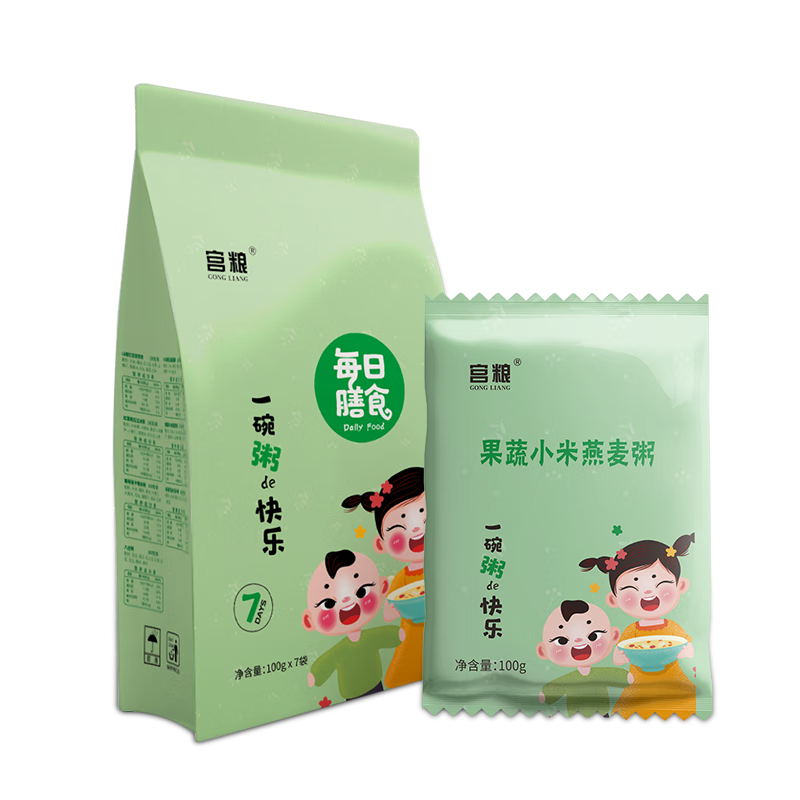 宫粮-每日膳食营养粥（儿童款） （100g/袋/7袋）