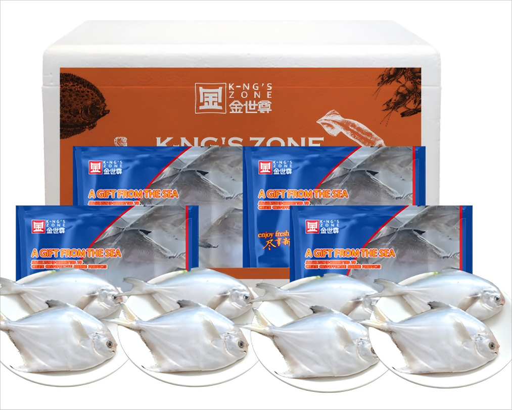 东海野生白鲳鱼（去内脏）300g*4