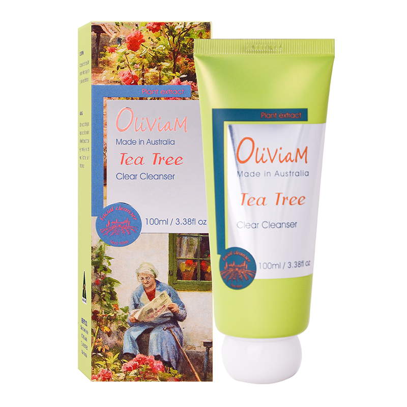 OLIVIAM 澳莉维亚茶树净透洁面乳100ml