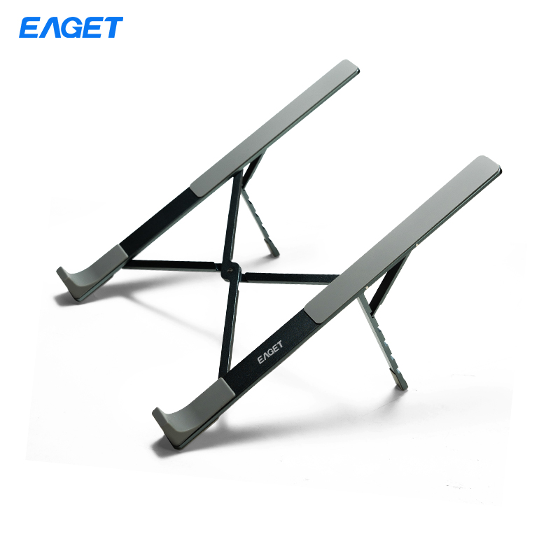 忆捷（EAGET）苹果Macbook联想拯救者小新华为戴尔笔记本电脑散热支架底座 折叠升降式手提平板便携增高可收纳支架Z