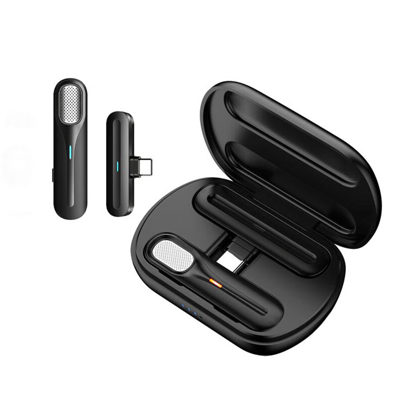 源头Only&Home领夹式无线直播麦克风一拖一 DX01 Type-c接口/苹果接口（二选一）