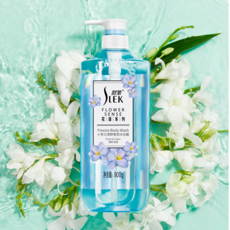舒蕾 小苍兰清野香氛沐浴露-900g	BJC079892
