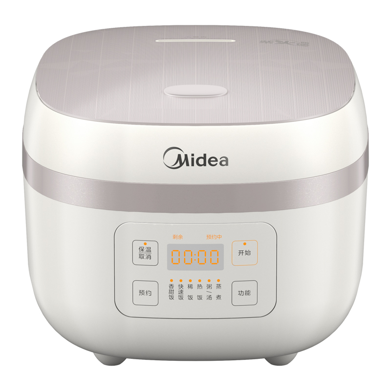 美的（Midea）电饭煲 3-4个人 4L精铁厚球釜 IH 内盖可拆卸 6大菜单 24H预约 一级能效  3层内胆 AF