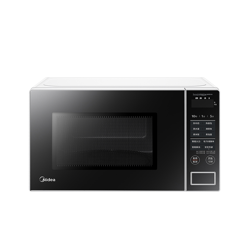 美的（Midea）微波炉 电子杀菌除味 变频 800W 转盘 20L PM20W1 ZMD安心系列