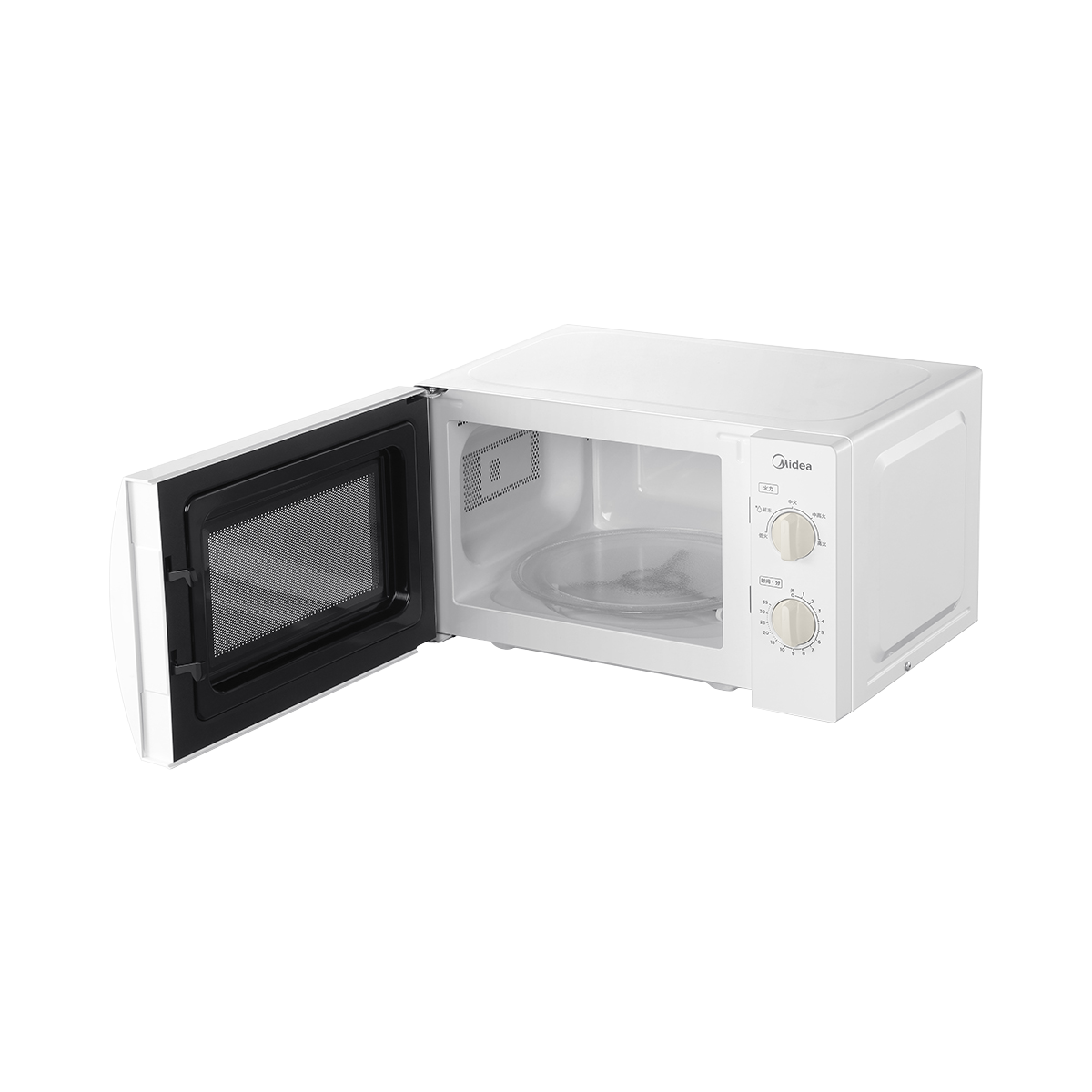 代发美的（Midea）微波炉 20L 35min定时 360°转盘式加热 五档火力 700W火力 M100