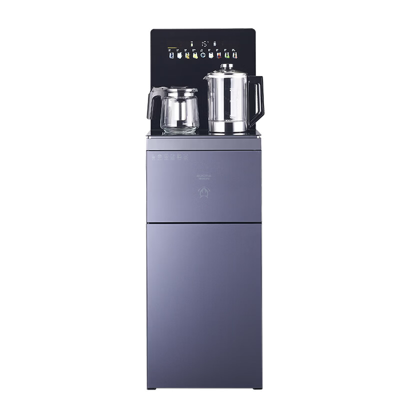 澳柯玛（AUCMA）超薄屏底部上水茶吧机YR8A-Y168(Y)plus上下双控一键巡航饮水机 制热型