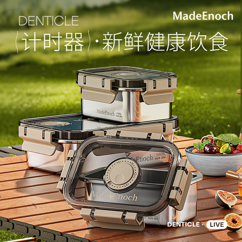 MadeEnoch追光几何保鲜盒三件套 ME-026