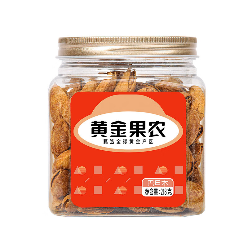 代发黄金果农高端坚果礼盒腰果开心果碧根果【企业采购】团购员工福利节日送礼 黄金果农巴旦木218g
