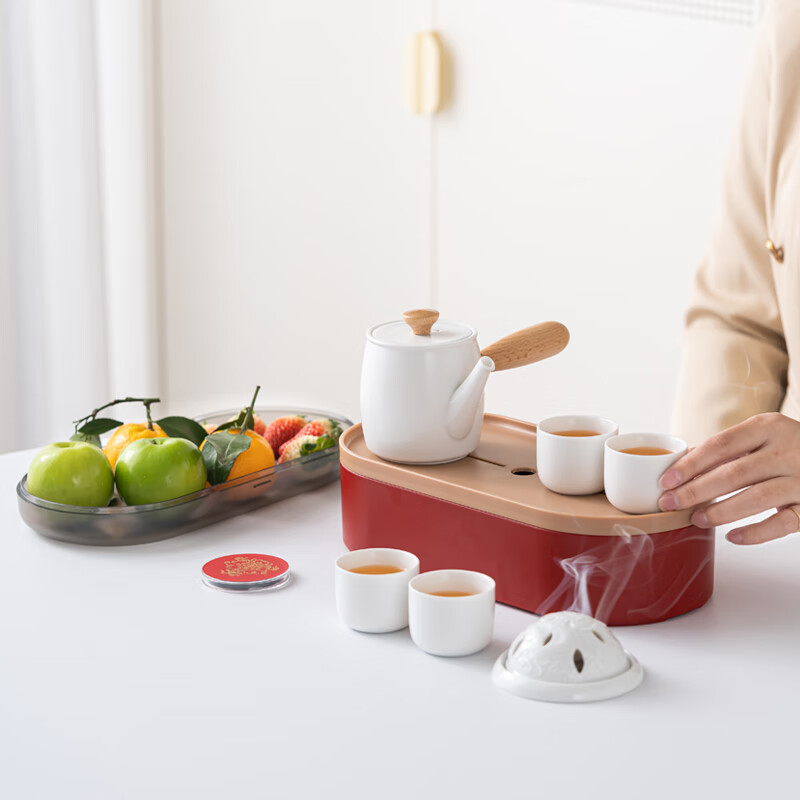 源头兰台首选四方兴“龙”旅行茶具套装 功夫茶具套装办公茶具套装家用套装