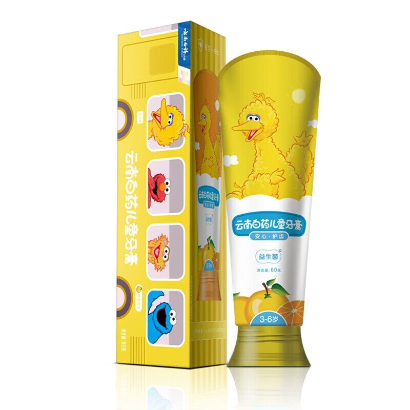 云南白药 益生菌儿童香橙3-6岁60g	AJC088339