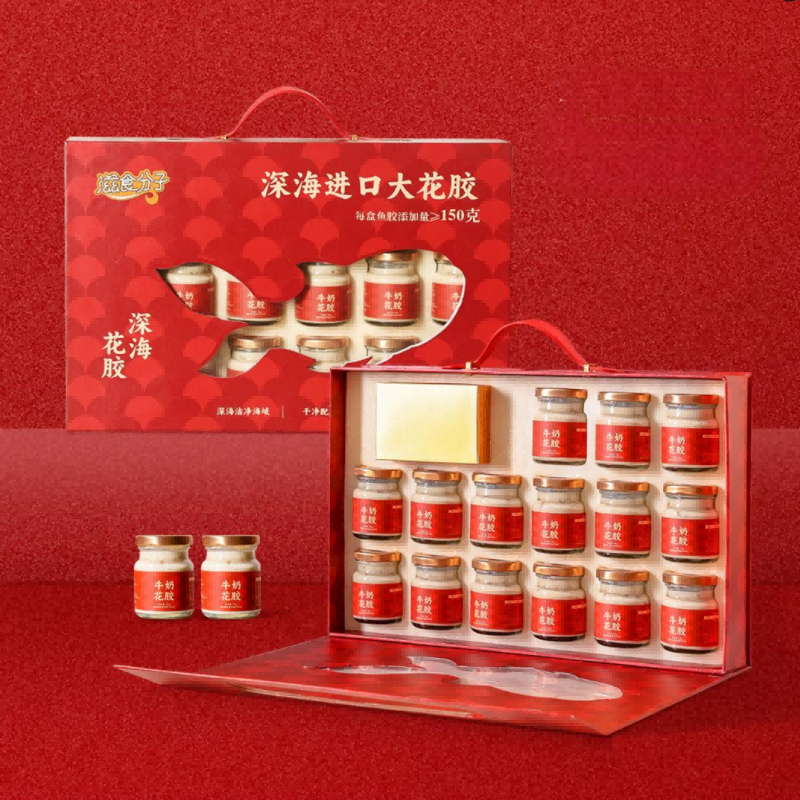 代发贝师傅牛奶花胶礼盒 深海进口花胶