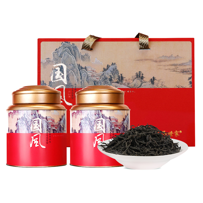 代发茶马世家桐木关正山小种国风高端礼盒300g