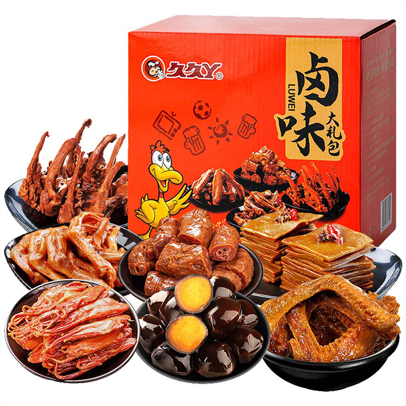 代发久久丫卤味大礼包460g