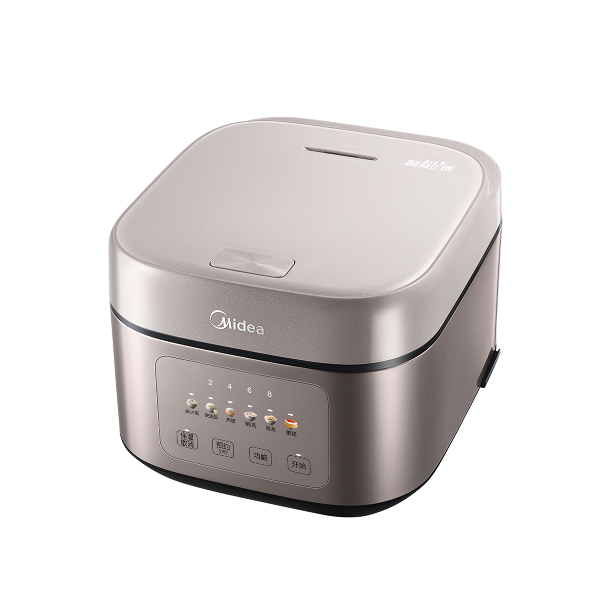 代发美的（Midea） 电饭煲 4升 触控屏 12H预约 升级彩屏 760W 6大菜单 三级能效 TQ453SZ