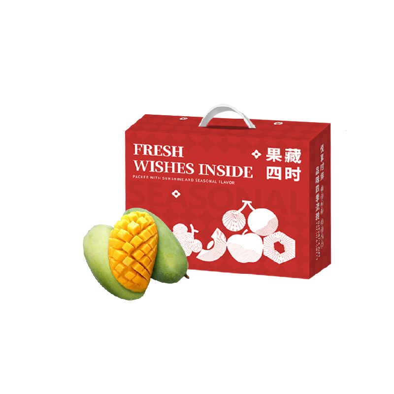 代发自营嗨果粒越南大青芒精选5斤左右嗨果粒越南大青芒精选5斤左右