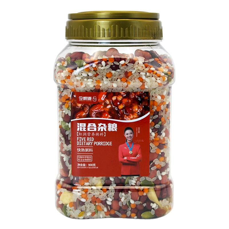 代发今粮道帮扶助农红润营养粥900g（13合1）JLD082