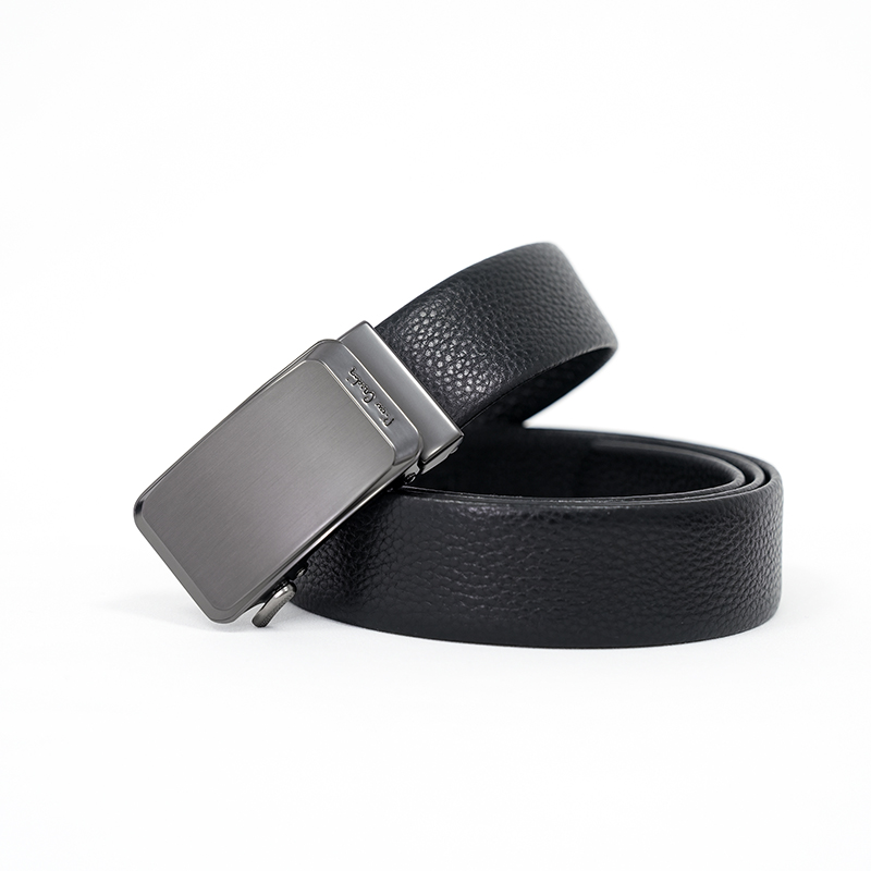 代发皮尔卡丹黑色男式自动扣皮带J1A804Z-561101A3
