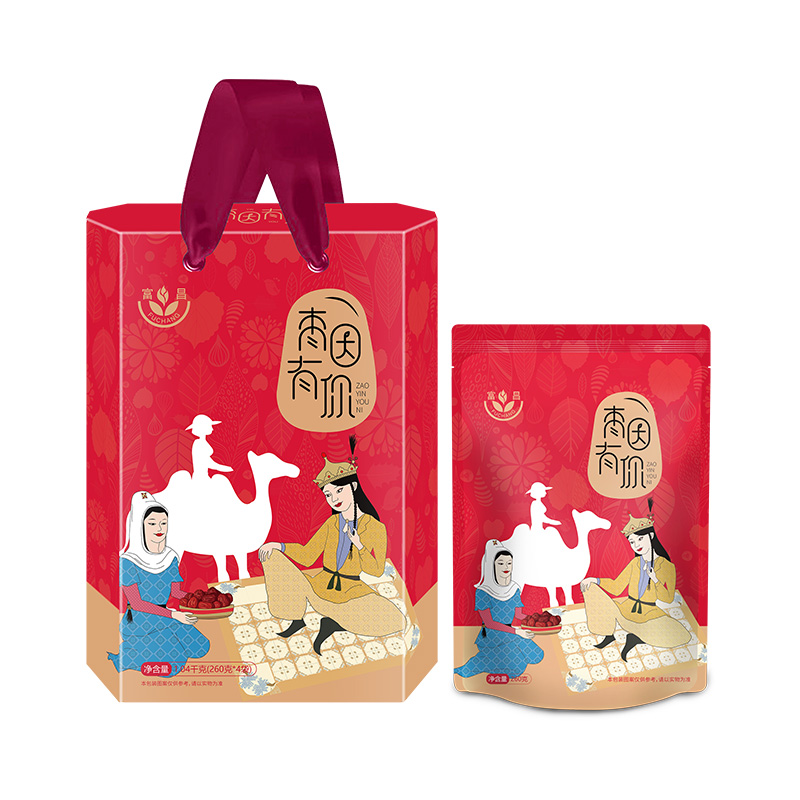 代发自营富昌枣因有你大枣礼盒1040g富昌枣因有你大枣礼盒1040g