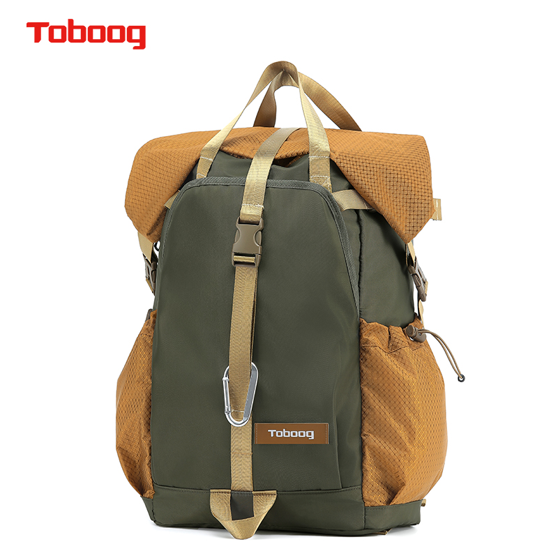 代发途帮（TOBOOG）男女户外机能双肩包登山包TB812  绿色