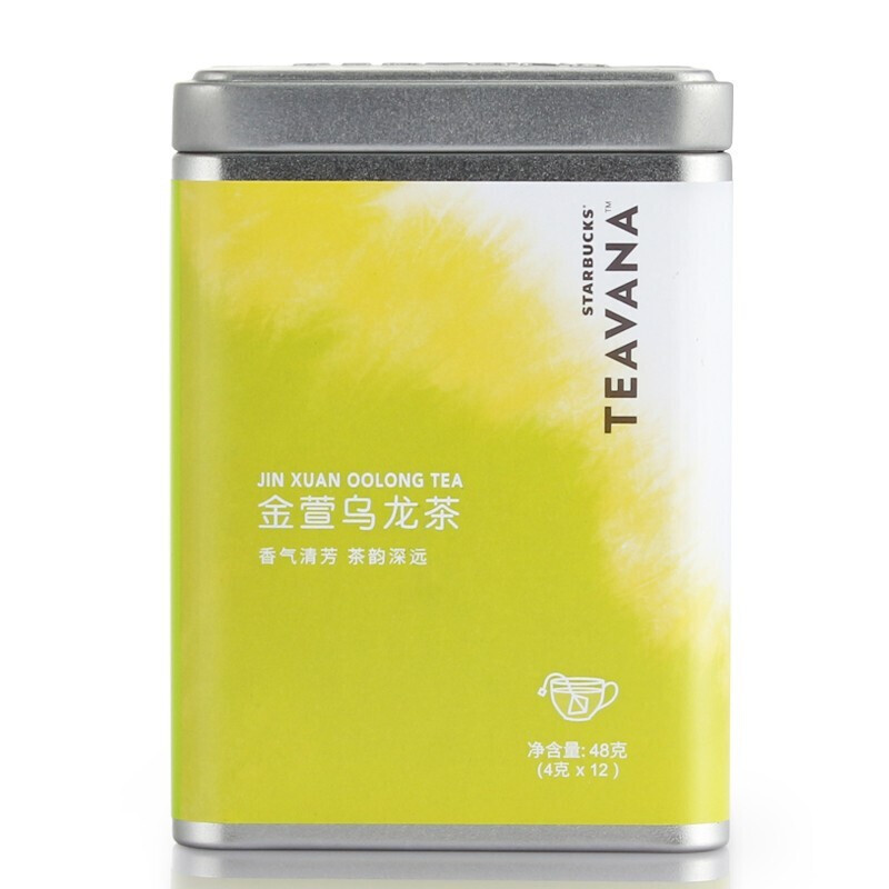 代发自营星巴克金萱乌龙茶/48克/12包星巴克金萱乌龙茶/48克/12包