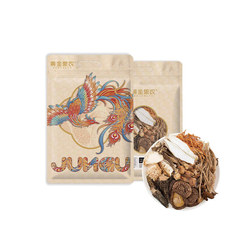 代发黄金果农山珍菌菇礼盒【企业采购】团购员工福利节日送礼新鲜煲汤食材干货 黄金果农黄金汤100g