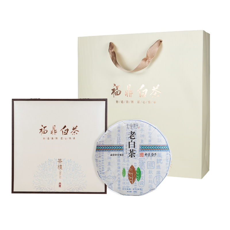 代发七里浮子福鼎白茶礼盒350g