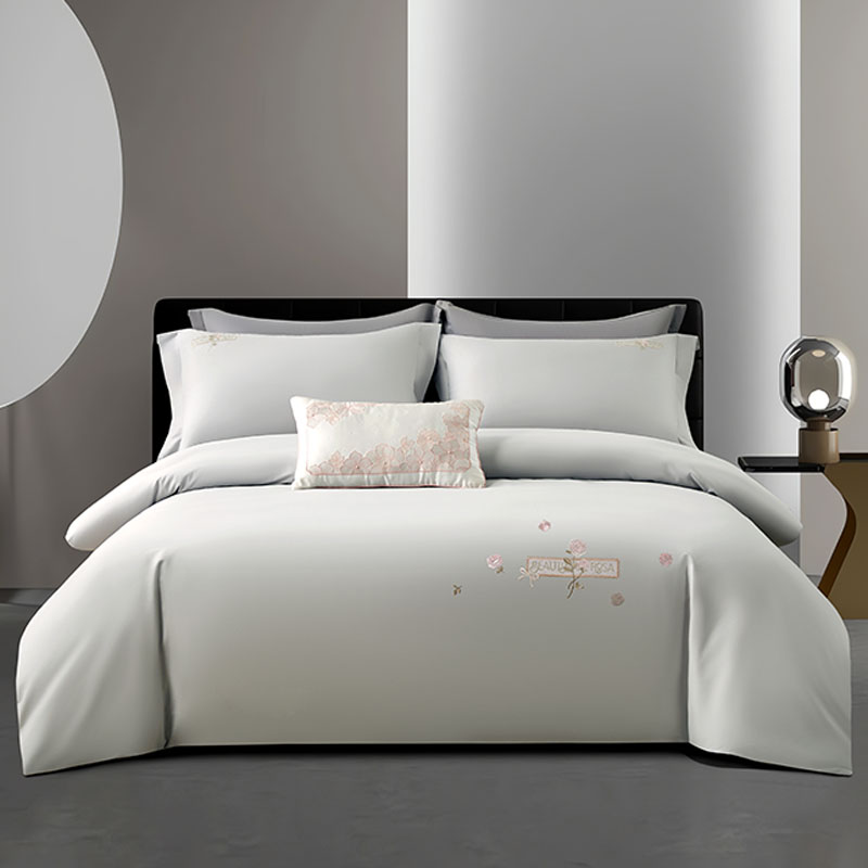 杉杉（FIRS)QFS-25021雅悦精梳棉绣花四件套