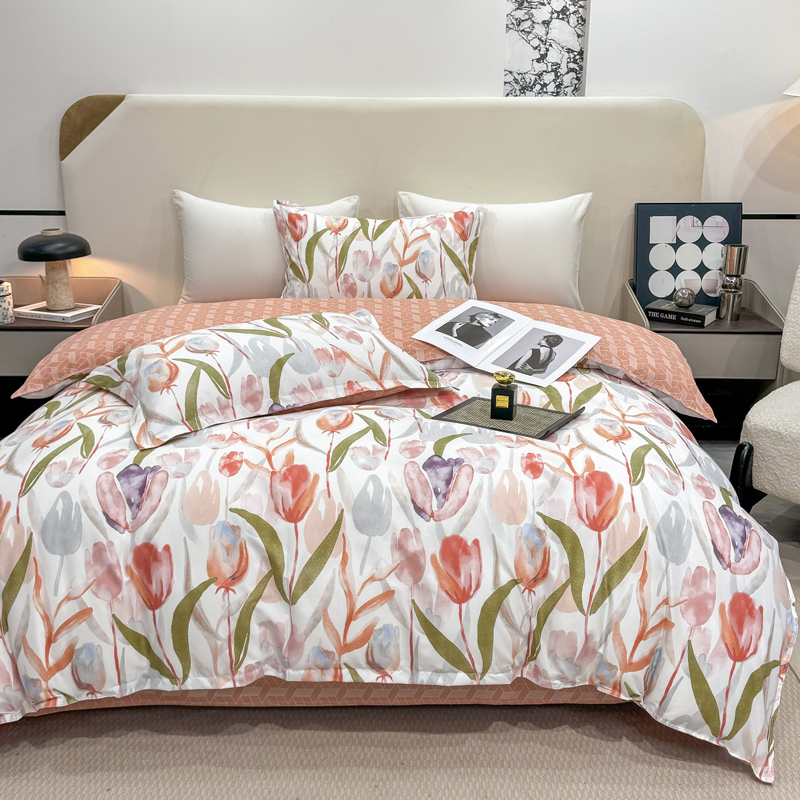 杉杉（FIRS)QFS-25018爱家亲肤四件套—萱花 200×230cm