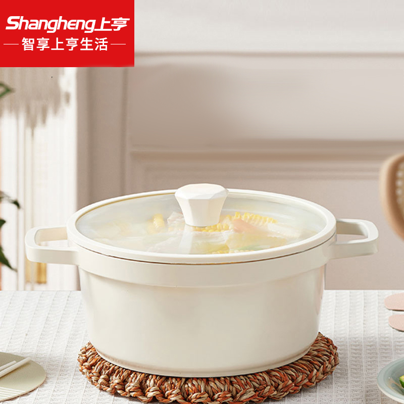 代发上亨铸瓷·珐琅锅SHZH-CJCG002