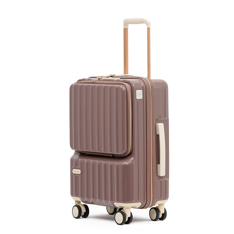 途帮（TOBOOG）前开盖多功能行李箱2109  20寸