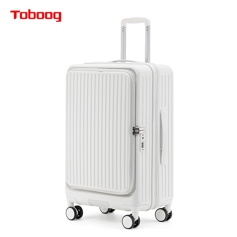 代发途帮（TOBOOG）商务前开密码登机箱661 28寸
