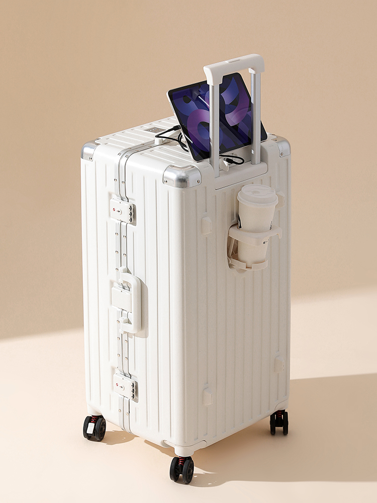 荐代发途帮（TOBOOG）多功能铝框款行李箱2030 30寸