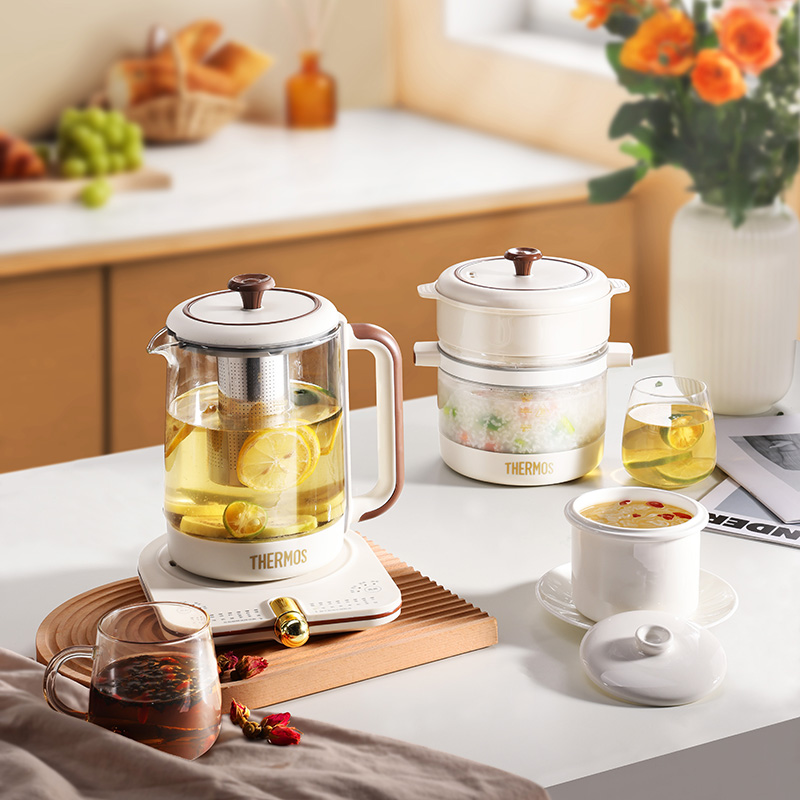 代发自营膳魔师液体加热器（多功能养生套装）800W EHA-1631E膳魔师液体加热器（多功能养生套装）800W EHA-1631E