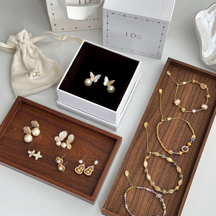 IDO饰品合集四款热门手链设计感十足倍有面系列随你选