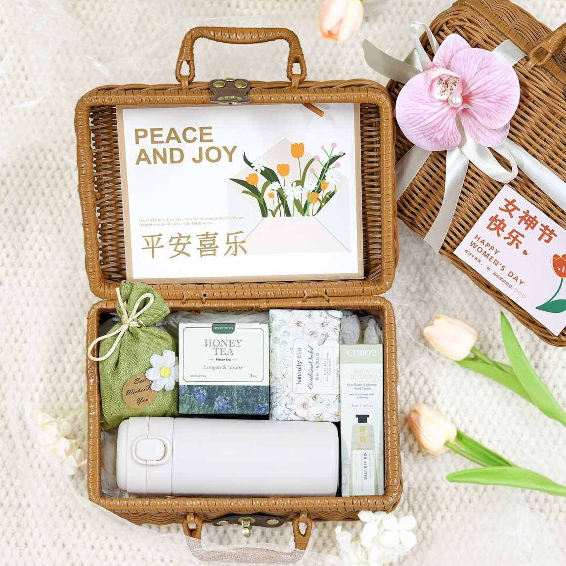 渝情渝礼伴手礼定制logo公司开业活动送客户送员工礼盒女神节礼物晴光春序礼