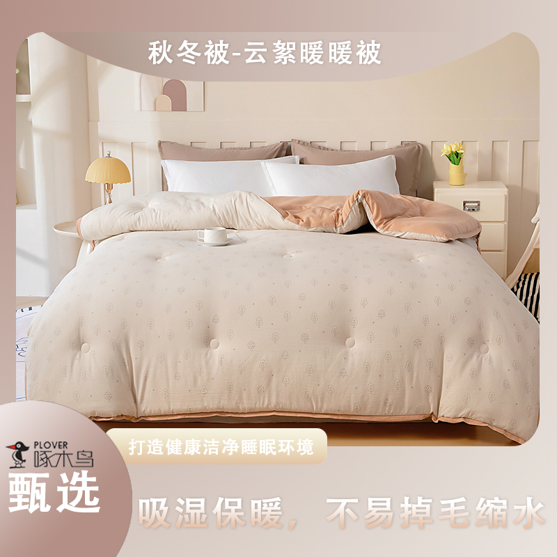 代发啄木鸟（PLOVER）秋冬被-云絮暖暖被ZMN-DB015（200*230cm/2.9KG）
