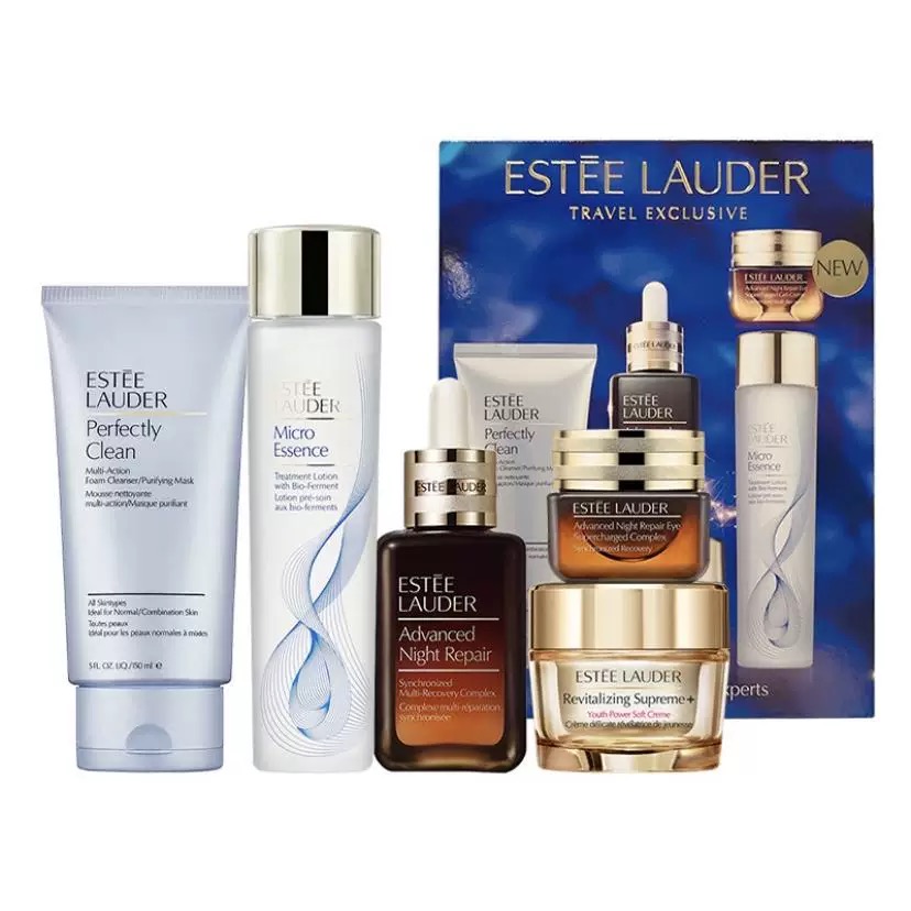 雅诗兰黛增量五件套礼盒150ml+200ml+100ml+75ml+15ml