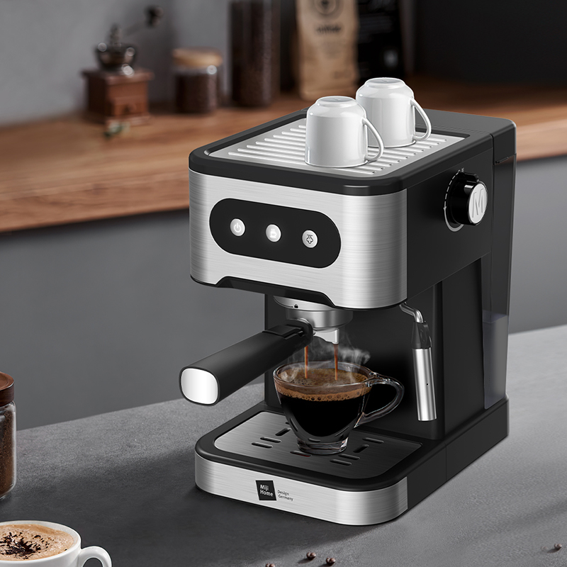 荐代发米技生活 意式咖啡机 （压力式咖啡机） CM-L1506