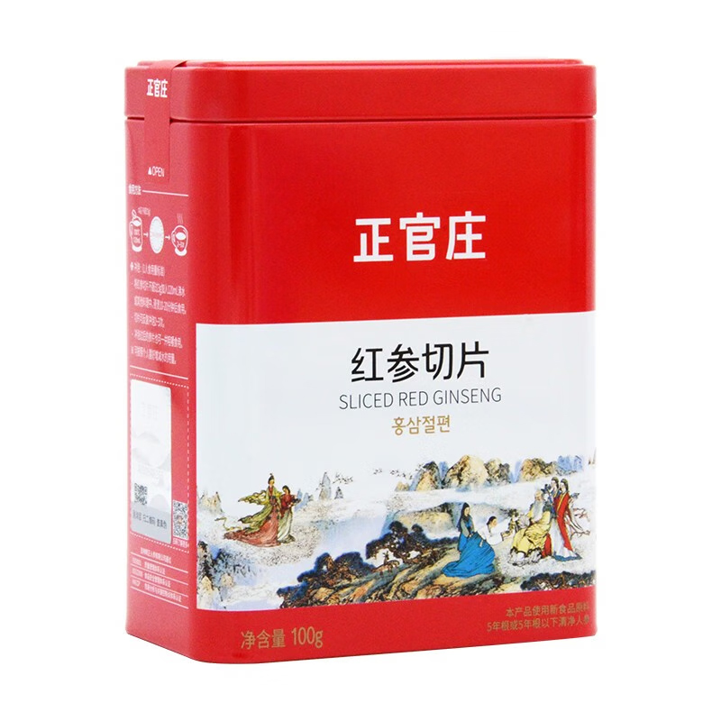 正官庄红参切片100g