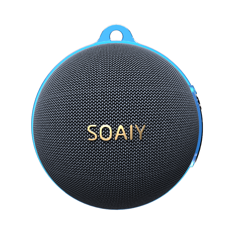 代发索爱（soaiy）SD-92蓝牙磁吸无线音响防水户外便携小型浴室手机支架家用桌面音箱年会奖品礼品实用送员工伴手礼