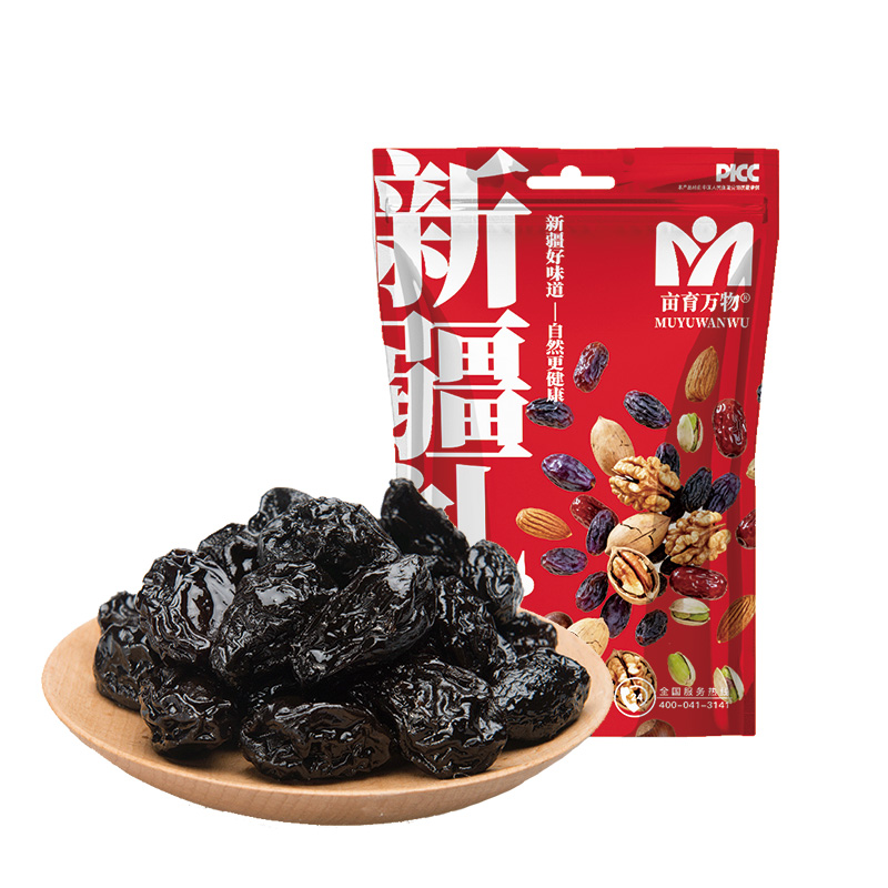 代发亩育万物 新疆西梅干500g/2袋