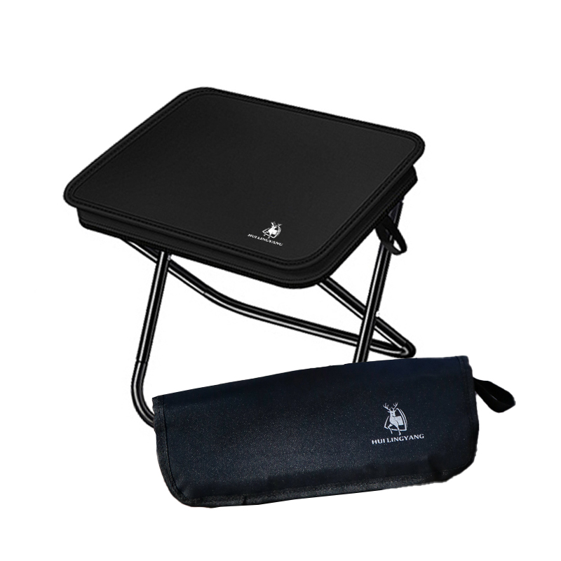 徽羚羊 云休手包式便携折叠椅  黑色 HLY-ZDY-25001