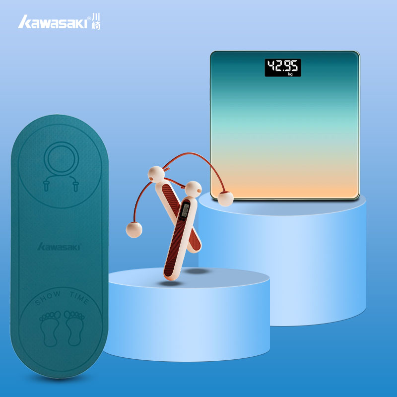 代发川崎 乐享跳绳垫+跳绳运动③件套（套装J10)