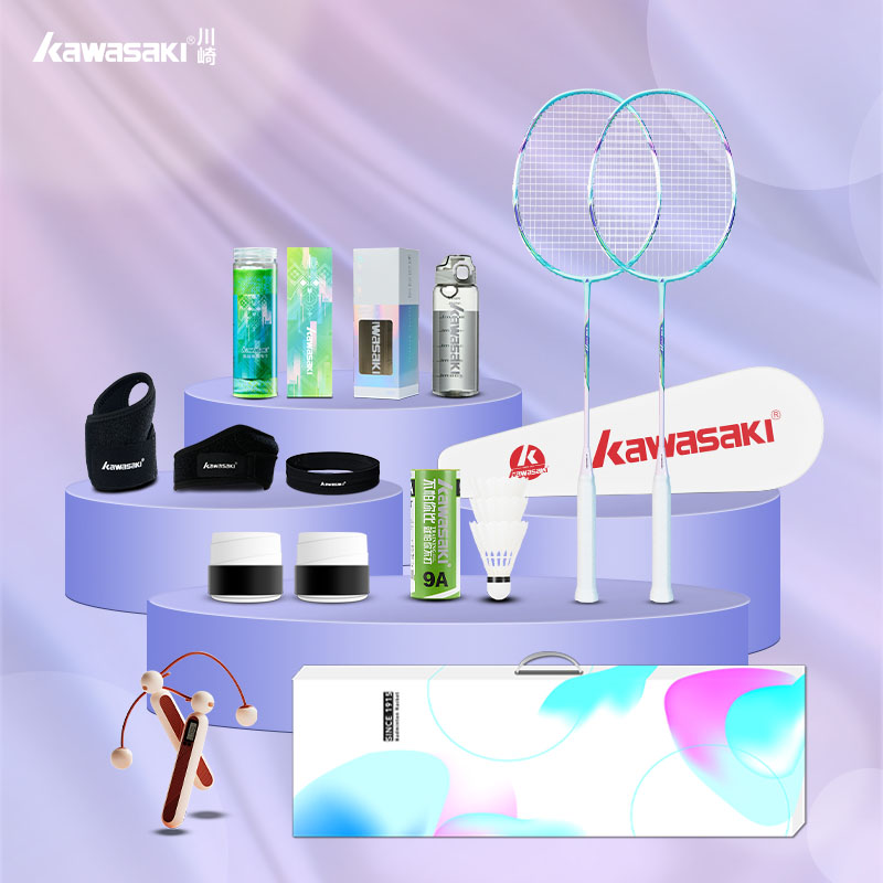 代发川崎羽毛球双拍运动套X160-Pro(套装K04)