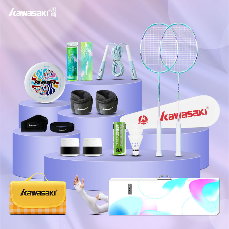 代发川崎羽毛球双拍运动套X160-Pro(套装K05)