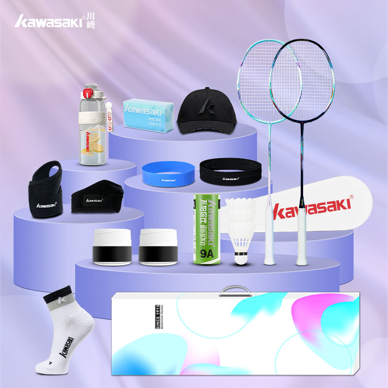 代发川崎羽毛球双拍运动套X160-Pro(套装K06)