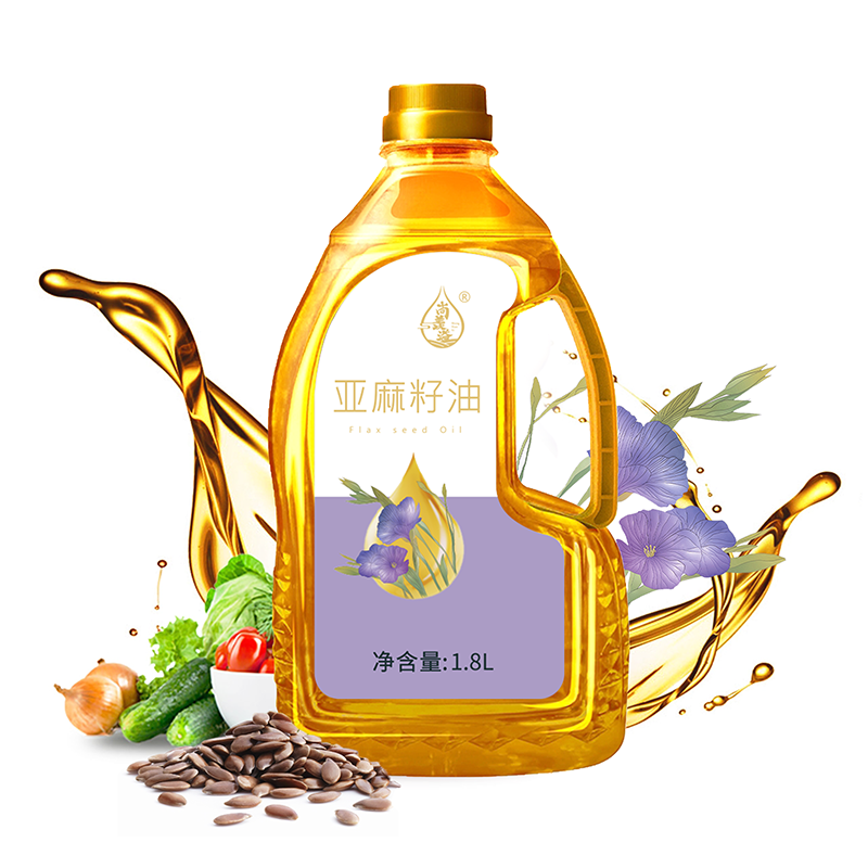 尚羡溢亚麻籽油家庭装1800ml