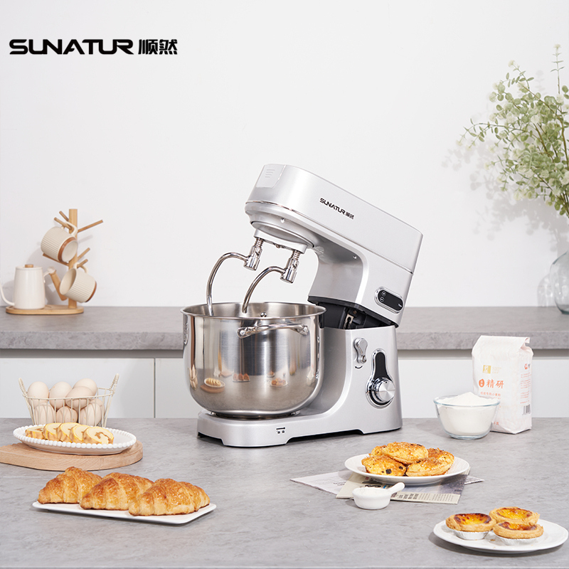 源头顺然直流双钩金属厨师机10L 标配款 MK-2710DG